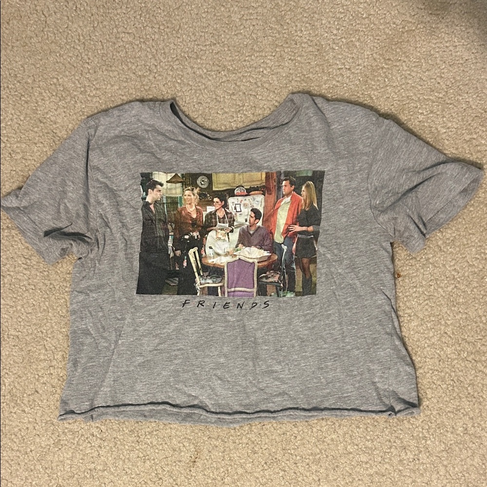 FRIENDS Heather Gray Graphic T-Shirt
